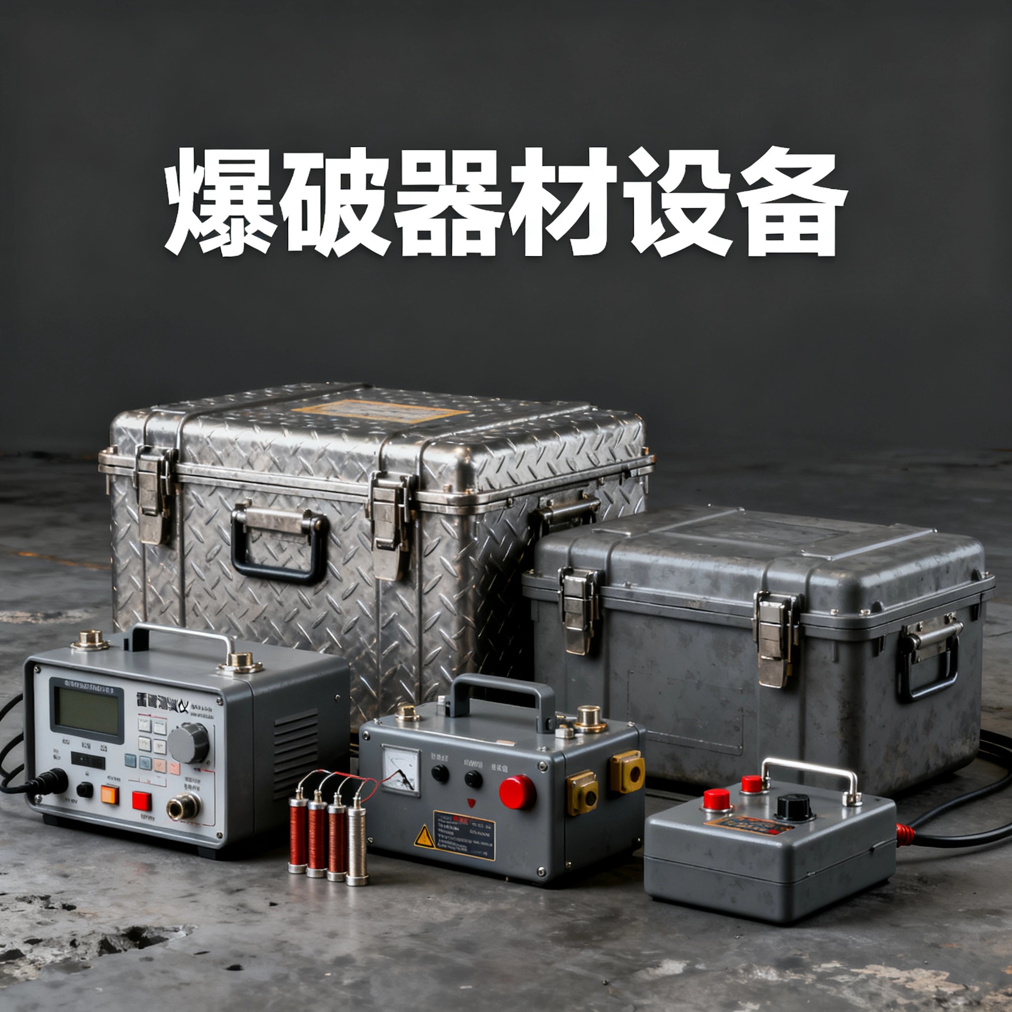 加乐镇爆破工程师的“兵器库”：常用器材一册通